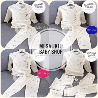 Bộ dài tay cúc vai Avaler sợi tre 2021