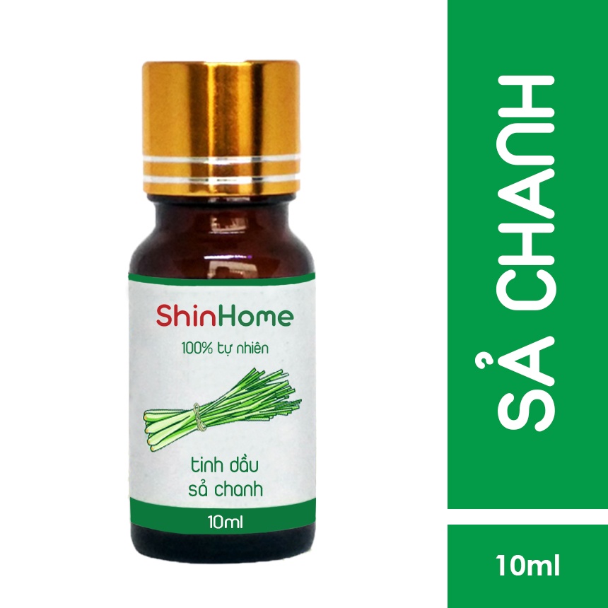 Tinh dầu sả chanh nguyên chất ShinHome- 100% handmade