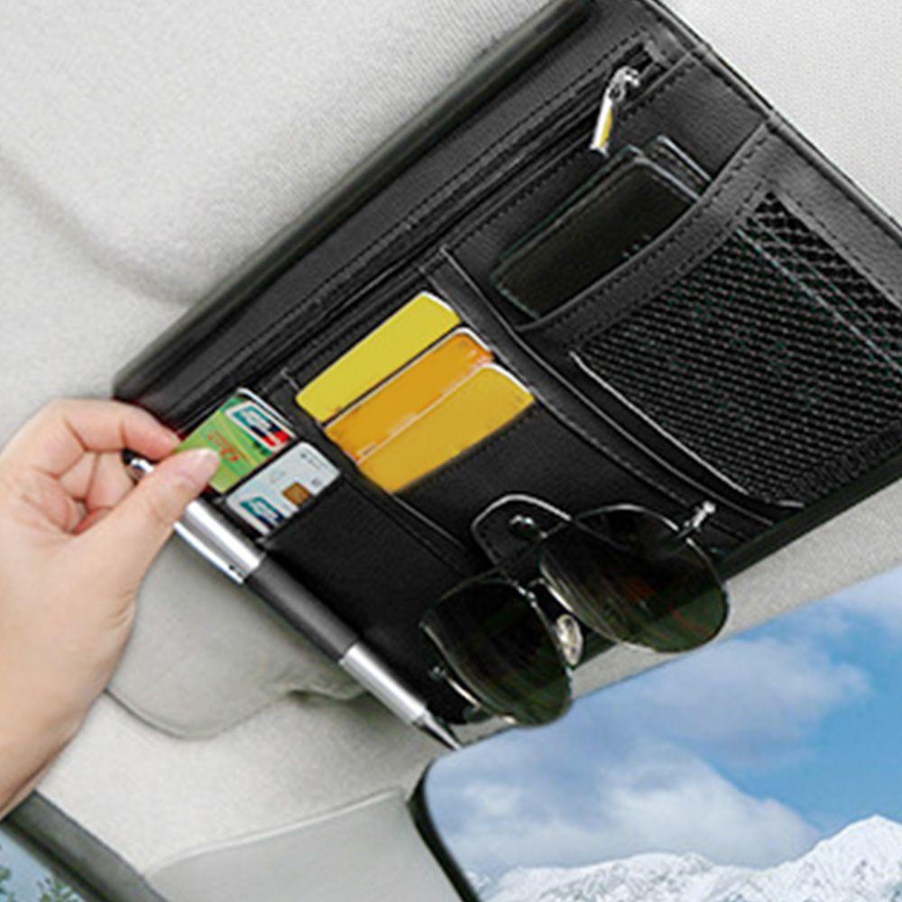 Ví Đựng Thẻ Kẹp Tấm Che Nắng Đa Năng Gọn Gàng