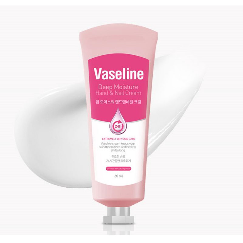 Kem dưỡng da tay Vaseline Deep Moisture Hand & Nail Cream 60ml