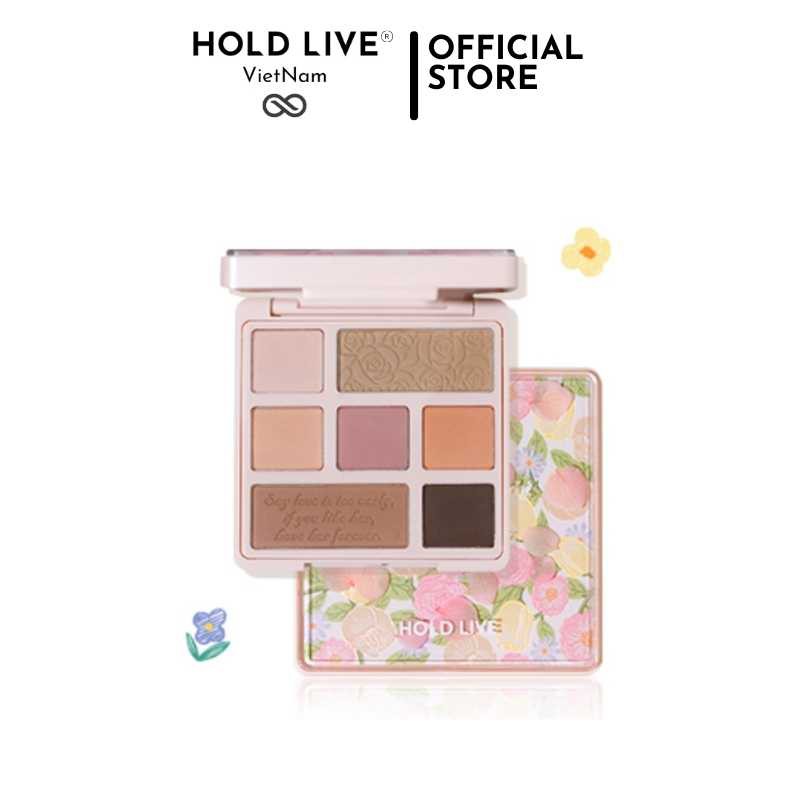 [Có sẵn] Bảng mắt 7 ô hoa cẩm tú cầu Hold Live Paris Garden màu siêu đẹp lâu trôi chống nước chống bay HL527 | BigBuy360 - bigbuy360.vn