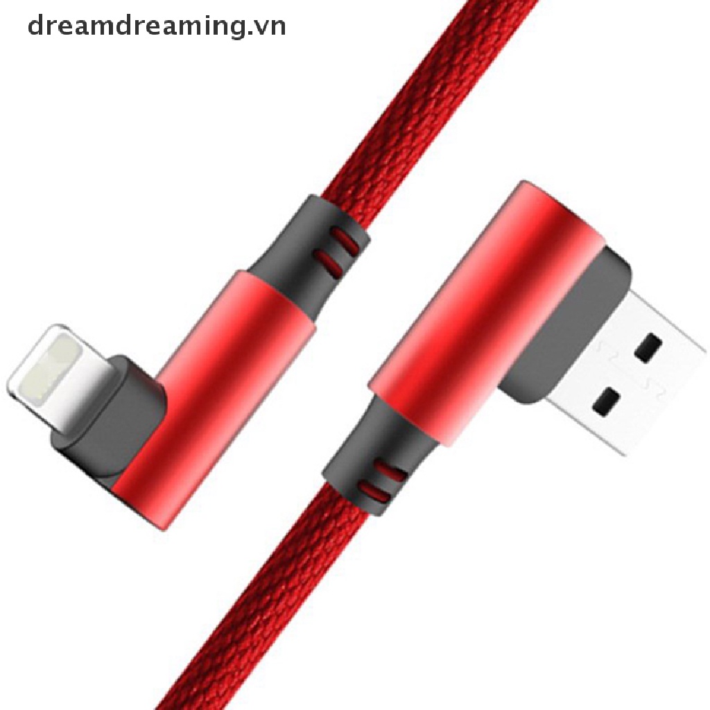 Dây Cáp Sạc Nhanh Đầu Vuông Góc 90 Độ micro USB