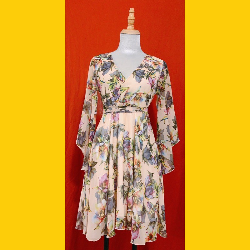Đầm Hoa Dáng Xoè [ Si Boutique ]