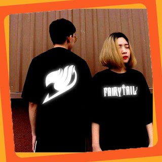 SALE- 🔥SALE SỐC🔥 (CÓ VIDEO) ÁO thun Tay lỡ Phản Quang Fairy Tail Nam Nữ