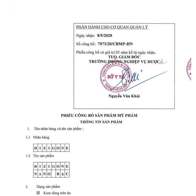 Bộ 3 sản phẩm Dizigone