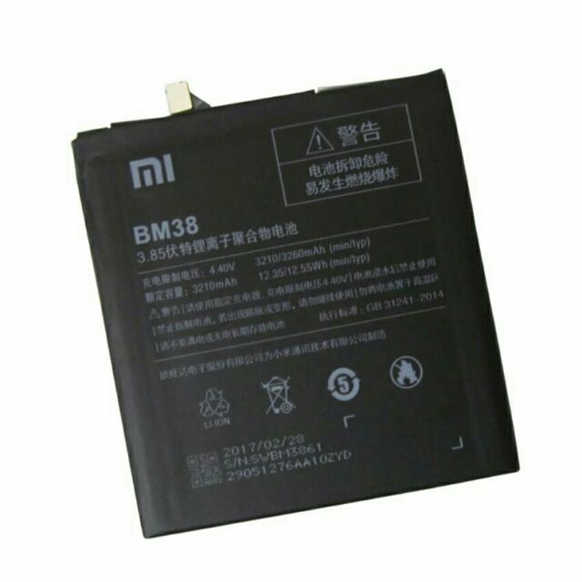 Pin xịn xiaomi mi 4s / BM 38 bao hanh 6 tháng