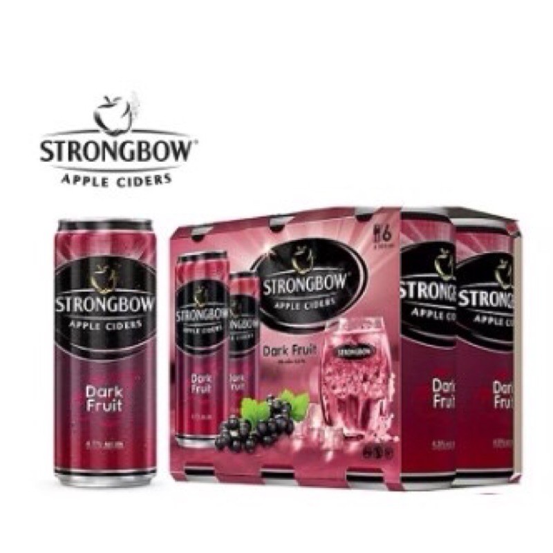 Lốc 6 lon Strongbow 4 vị