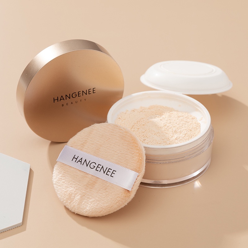 Phấn phủ dạng bột HANGENEE ánh ngọc trai lấp lánh dưỡng ẩm chống mồ hôi