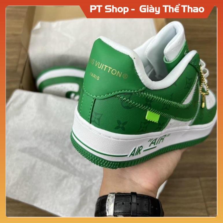 [FreeShip+ Hàng Xịn] Giày_Nike nam nữ, giày thể thao snearkes nam nữ LV xanh Fullsz, Fullbox Hot Trens học sinh