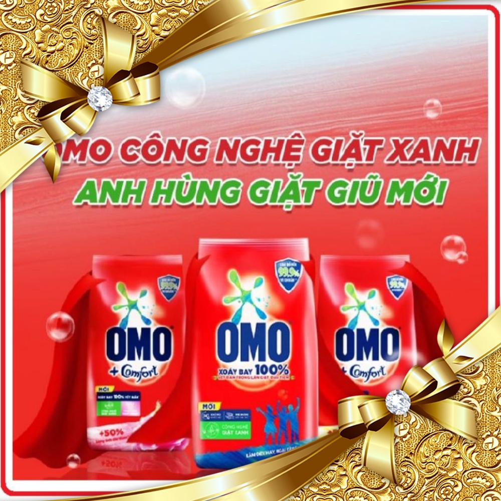 BỘT GIẶT tay OMO 6kg