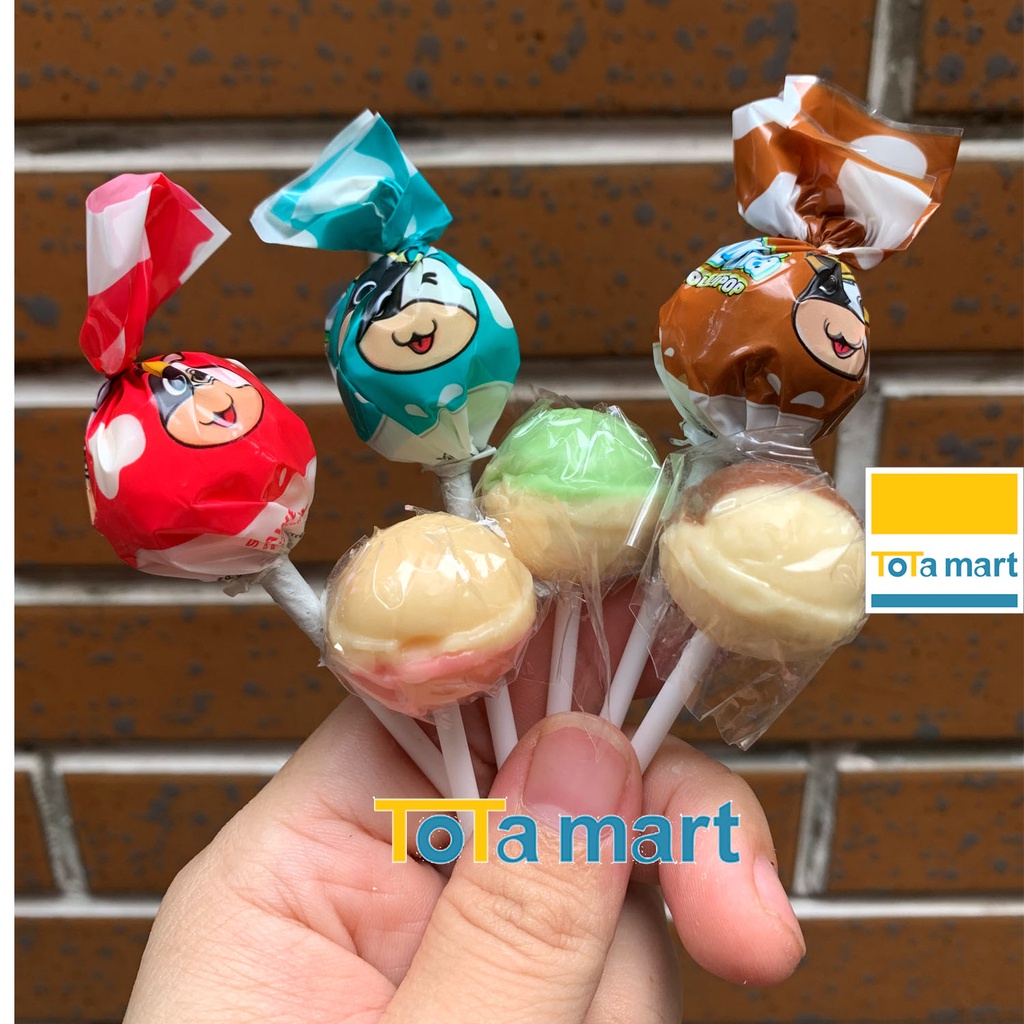 ĐỒ ĂN VẶT - COmbo 10 cái kẹo mút Milkita bò sữa thơm ngon