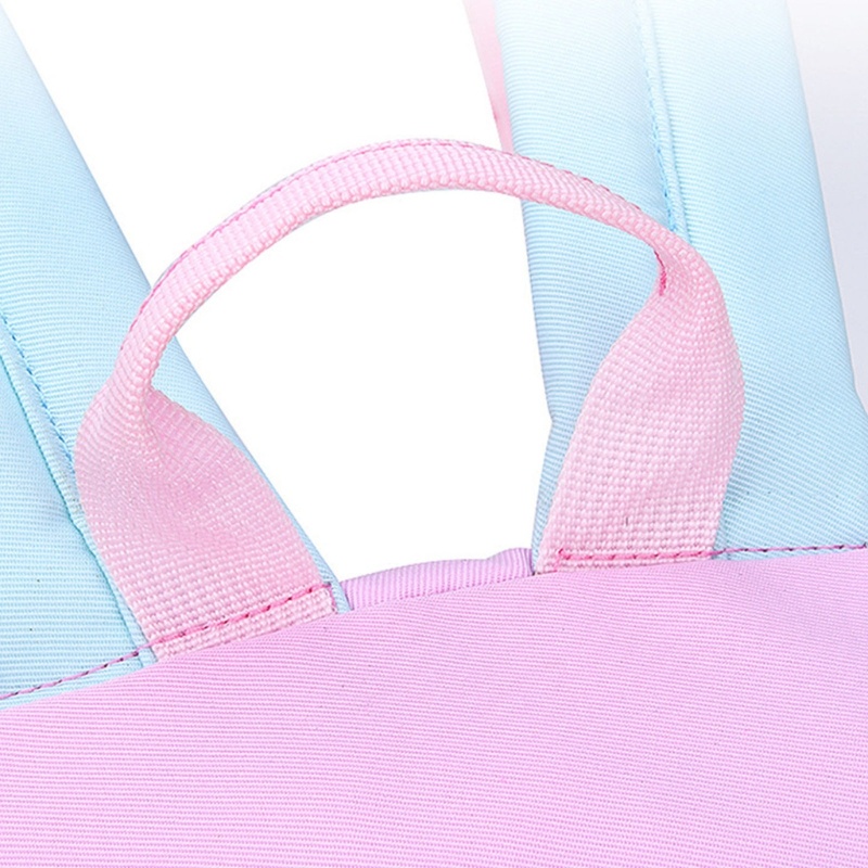 Ba Lô Đi Học Nhiều Ngăn Chống Trộm Bằng Nylon In Họa Tiết Hoạt Hình Cho Bé Gái Mẫu Giáo