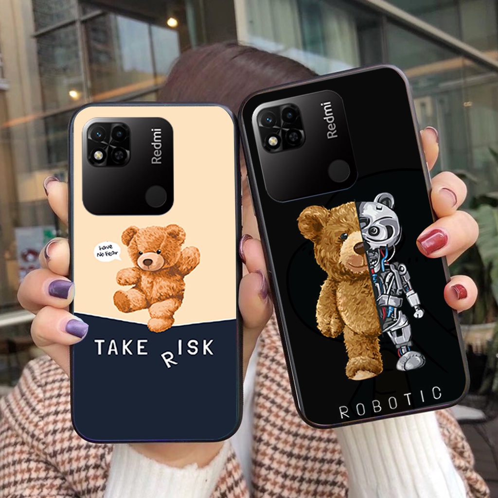 Ốp lưng XIAOMI REDMI 10A gấu cực đẹp siêu bền mẫu đa dạng