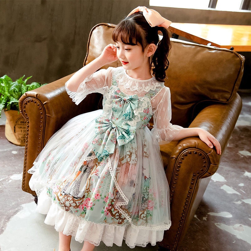 Đầm Lolita 2021lolita cho bé gái 11.5 tuổi
