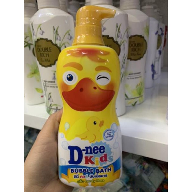 SỮA TẮM GỘI DNEE KID THÁI LAN HÌNH THÚ 400ML có 6 mầu như hình