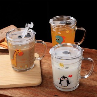 cốc thủy tinh pha sữa có chia vạch ml