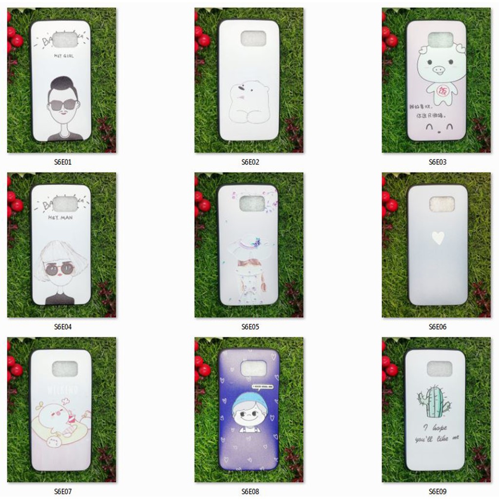 [20 mẫu] Ốp dẻo Samsung S6 Edge