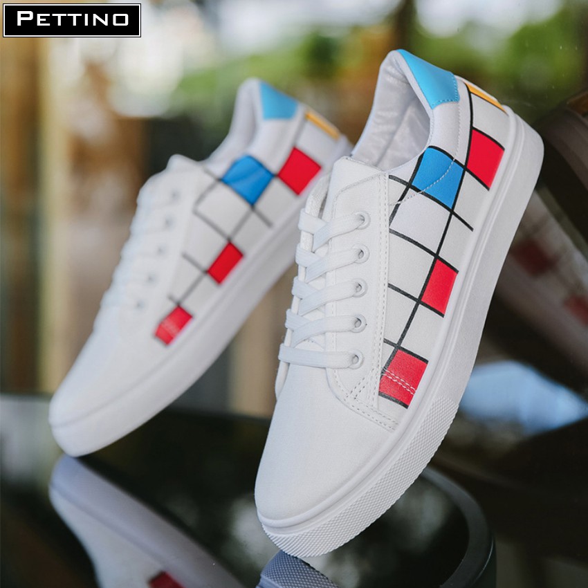 Giày Sneakers Nam Kẻ Caro PETTINO SSGV05 | BigBuy360 - bigbuy360.vn