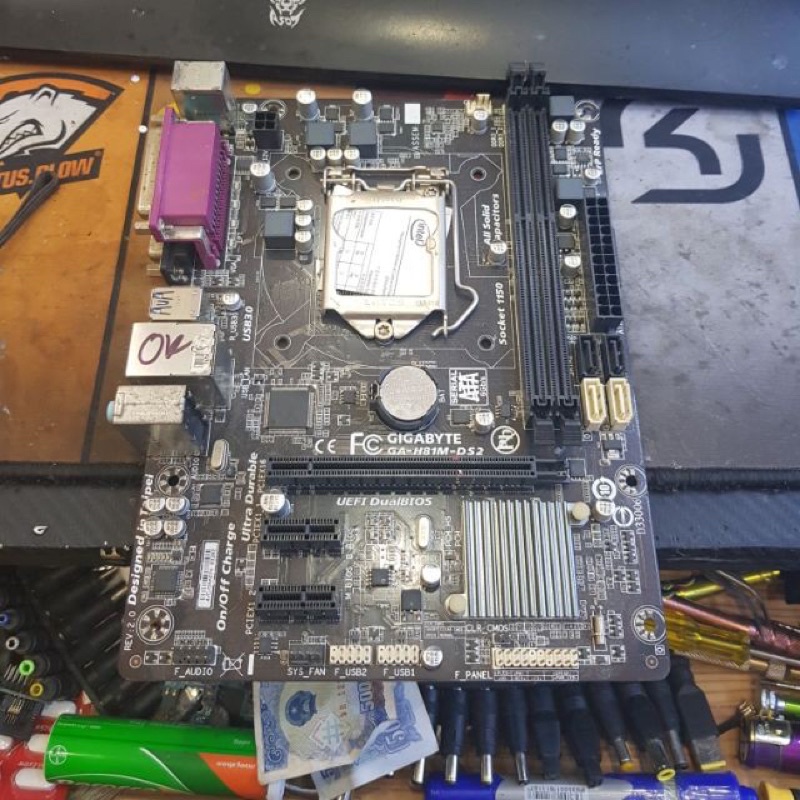 MainBoard Máy tính PC H61 H81 H110 Chạy tốt Main đã Test kĩ msi giag aus