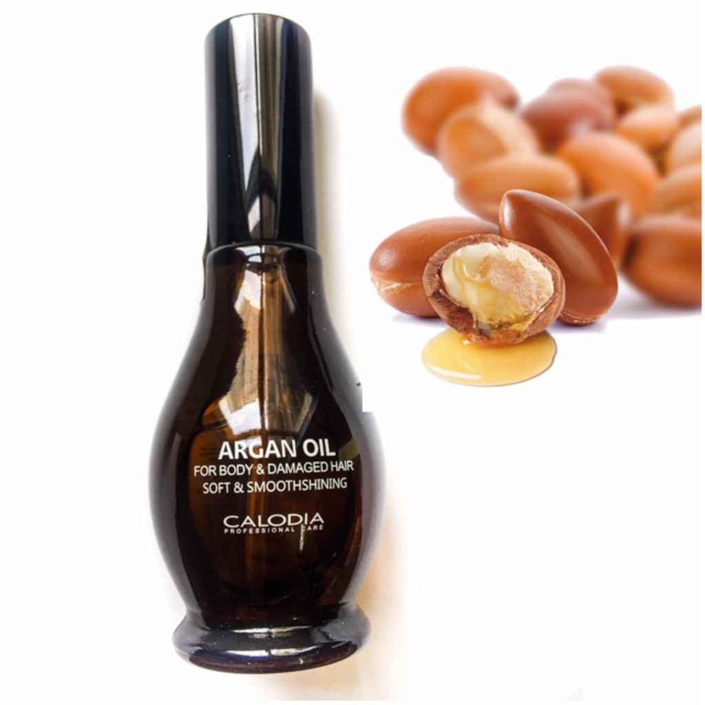 COMBO 5 CHAI Tinh dầu dưỡng tóc, Tinh dầu dưỡng tóc Argan Oil, chai tinh dầu dưỡng tóc CALODIA, tinh dầu dưỡng tóc, dầu