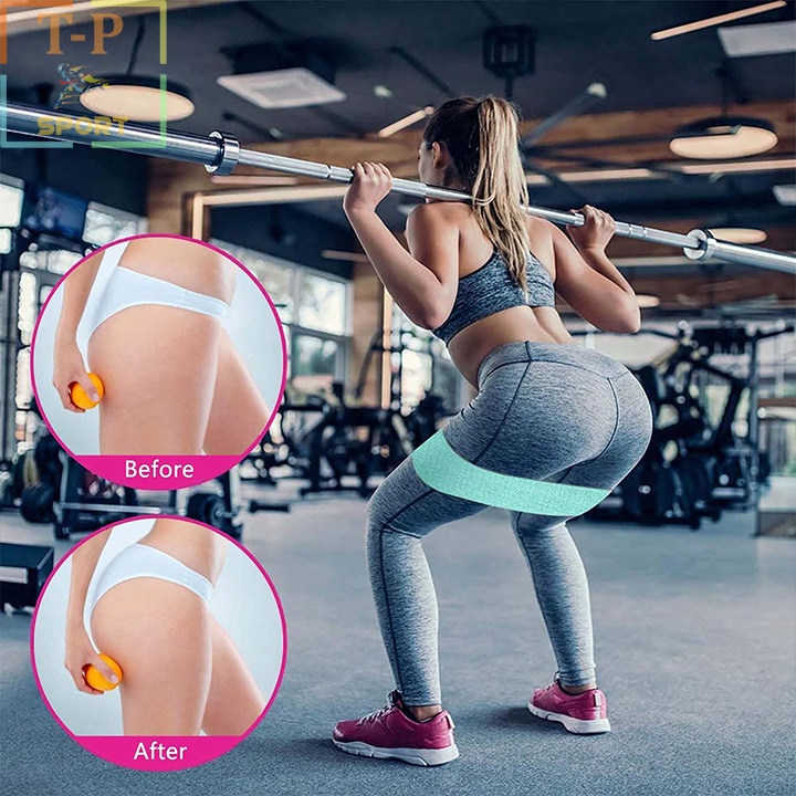 Dây kháng lực tập GYM ❤️FREESHIP❤️ Dây kháng lực Miniband đàn hồi tập thể dục Squats Yoga Tập Chân❤️Tay❤️Hông Siêu Bền