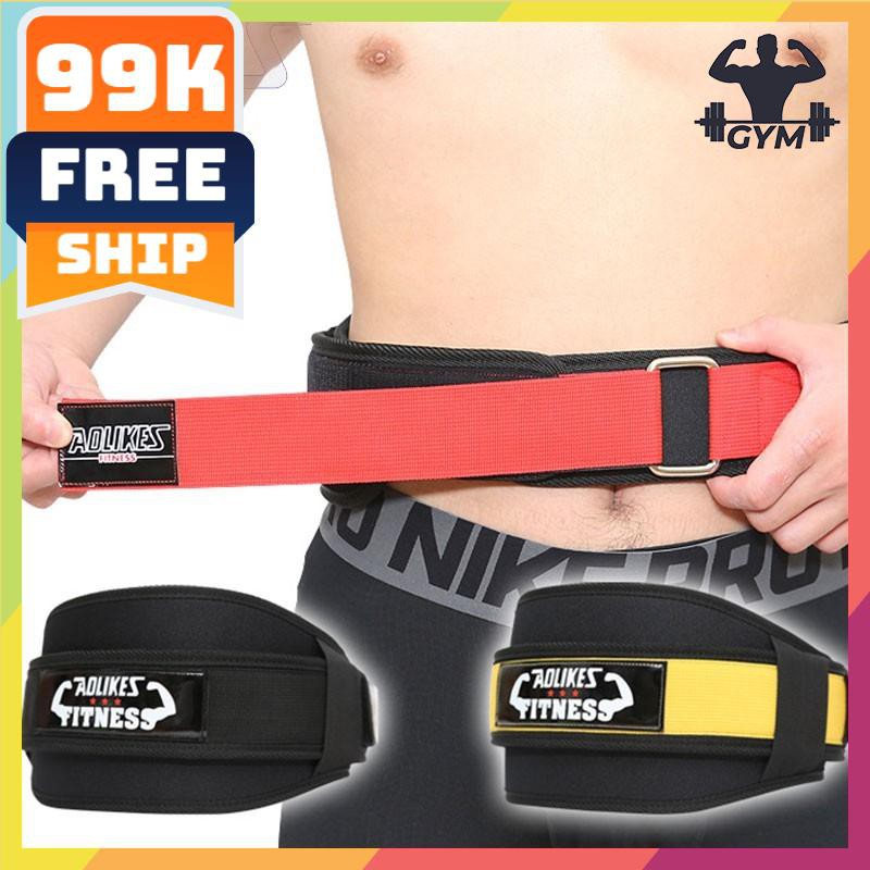 FLASH SALE🎁 Đai lưng tập gym Aolikes-Đai bảo vệ cột sống-freeship 50k-giảm giá rẻ vô địch-hà nội & tphcm