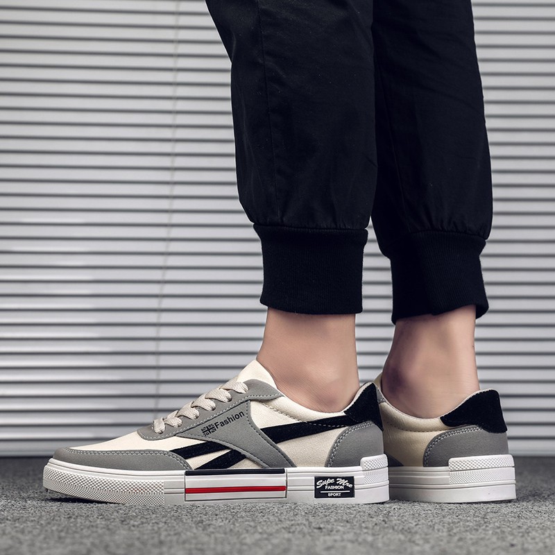 Giày vải canvas kiểu Hàn Quốc thoáng khí thời trang mùa hè dành cho nam | BigBuy360 - bigbuy360.vn