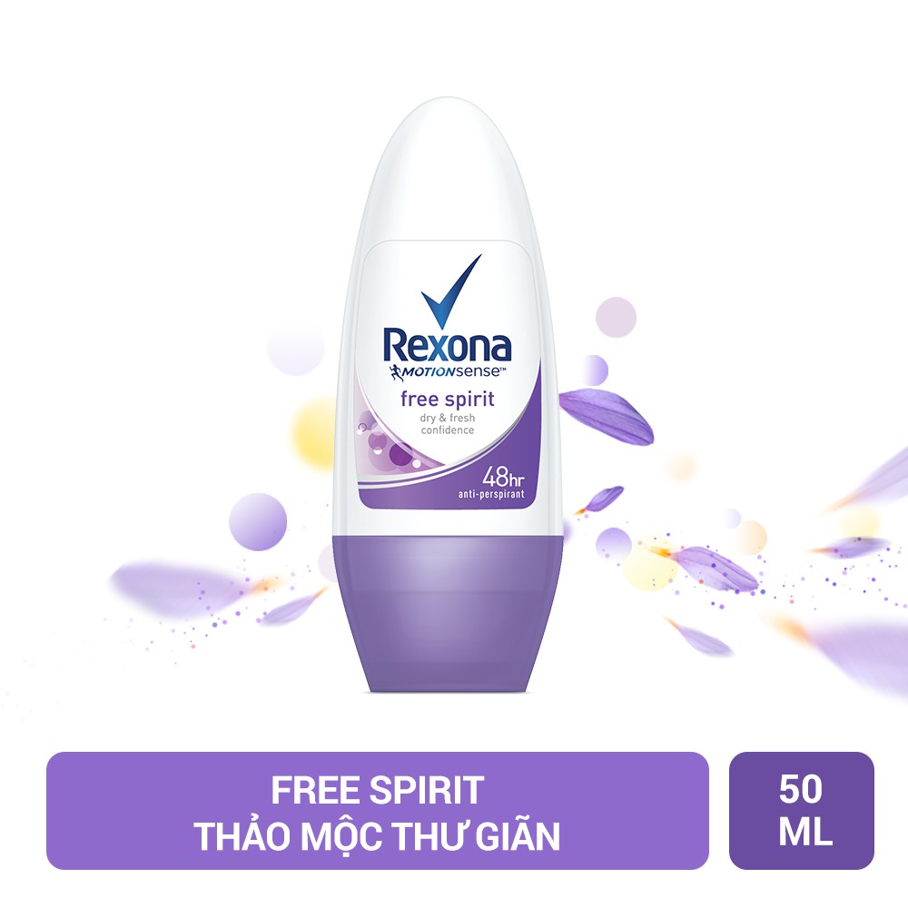 Lăn khử mùi nữ Rexona 50ml:Whitening Fresh Rose
