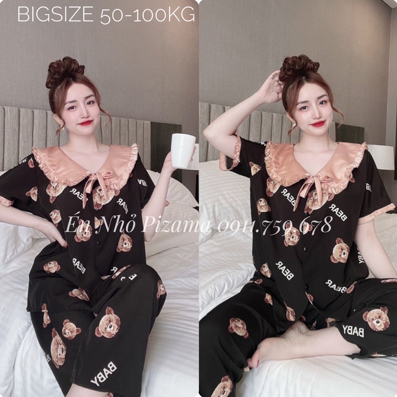 Size Đại 50-110kg Én Nhỏ Pijama cao Cấp Đẹp xinh