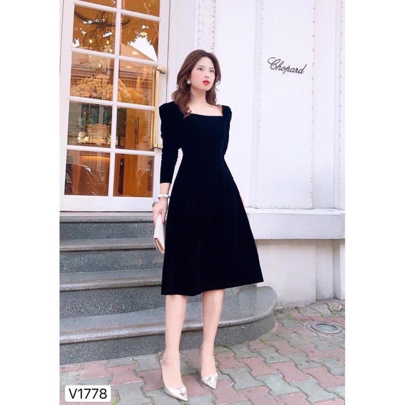 Đầm Nhung hở lưng đính ngọc_CAROTSHOP | BigBuy360 - bigbuy360.vn