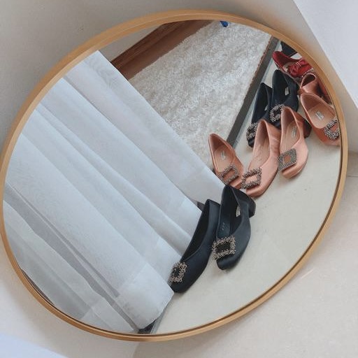 Gương Tròn Treo Tường Pioneer Khung Viền Nhôm D60 Cm Siêu Đẹp - Mã SP: PE195/PE196