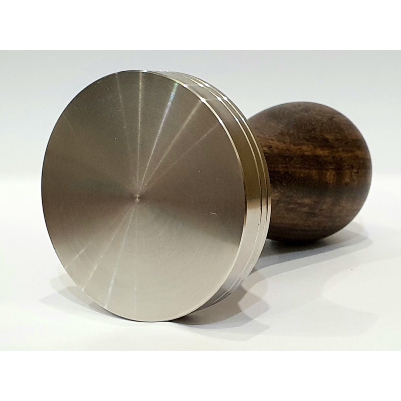 Tamper nén cà phê 53mm cán gỗ đế inox 304