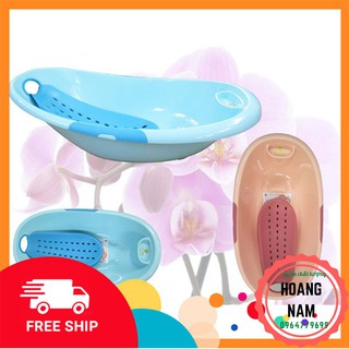 Chậu tắm Elip cao cấp Việt Nhật loại 1(Kèm võng tắm)