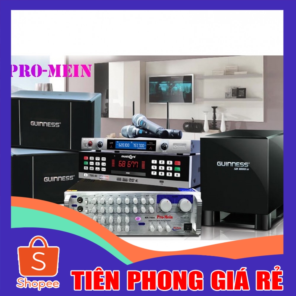 [ GIÁ RẺ ] Ampli 20 SÒ karaoke, Amply nghe nhạc gia đình, sân khấu hội trường Pro-Mein MA-700A