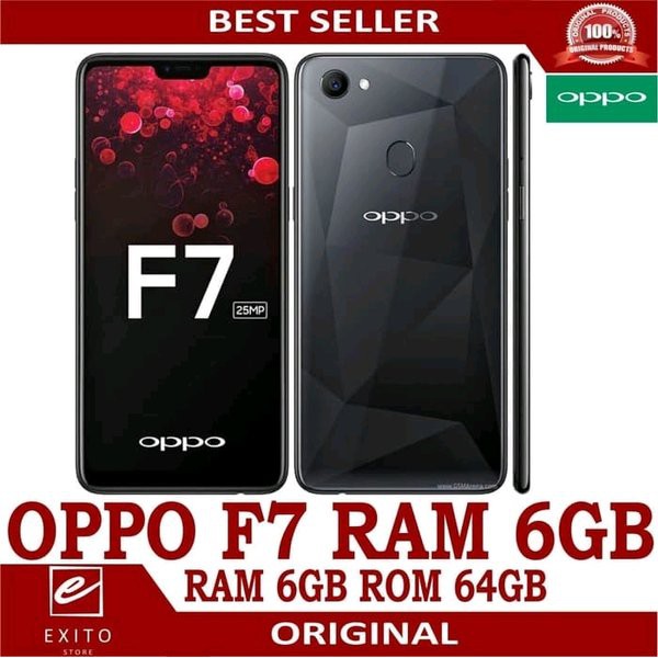[Giá Sốc Nhất] Điện thoại Chính hãng Oppo F7 2sim ram 4G Bộ nhớ 64G mới Fullbox - Chơi PUBG - FREE FIRE - LIÊN QUÂN mượt