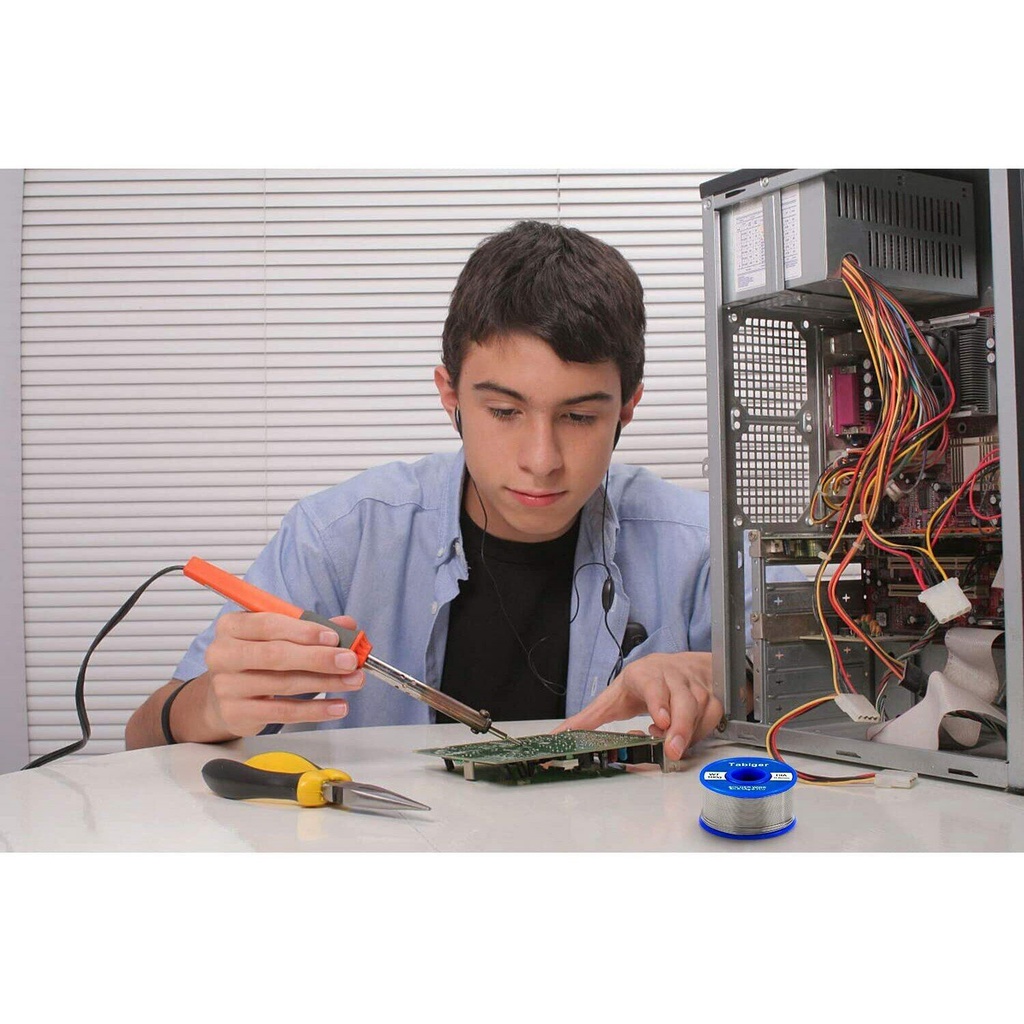 Cuộn Dây Thiếc Hàn Điện 0.8mm 100g 200g