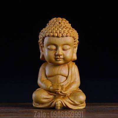 Tượng Gỗ Như Lai Cỡ Nhỏ