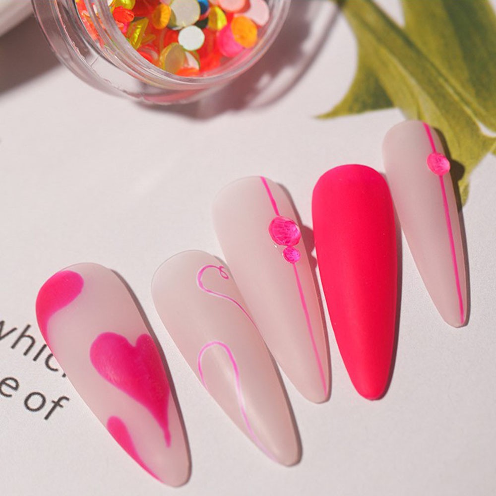 [Hàng mới về] Đá giả trang trí móng nghệ thuật 3D