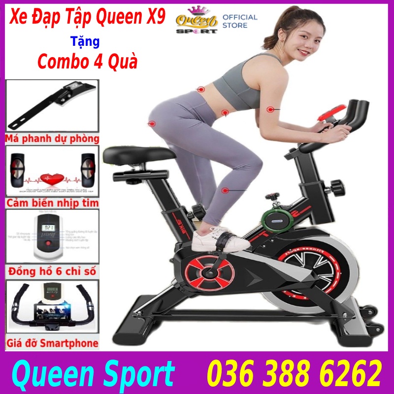 Tặng Giá đỡ điện thoại smartphone ipad máy tính bảng dùng cho xe đạp tập thể dục tập gym X9