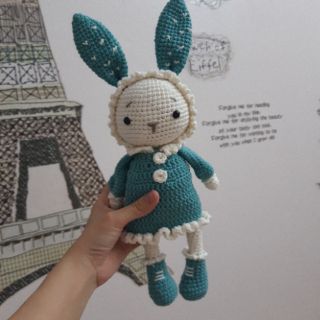 Thỏ len handmade (có hàng sau 5 ngày)