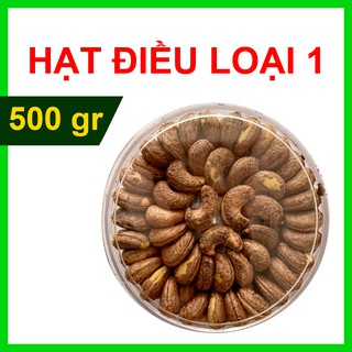 Hạt điều rang muối loại 1, xếp hộp