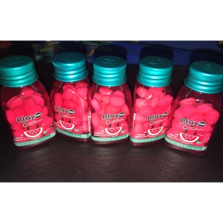 Lốc 6 Hũ Kẹo Dưa Hấu Play More 22g [Có Logo 7-Eleven]