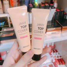 Kem Nền che phủ cực tốt - Jany Top Cover chống nước  chống nắng cực hiệu quả