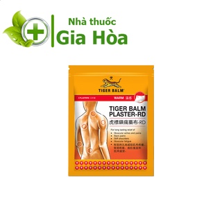 Miếng cao dán thảo dược Tiger Balm Plaster RD giúp giảm đau