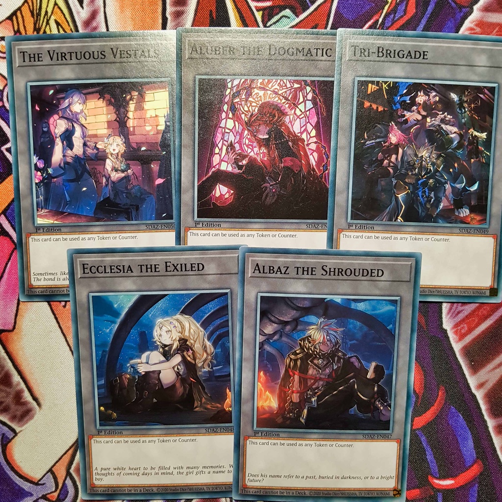 Bộ Thẻ bài Yugioh | Token | SDAZ Common.