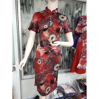 Sườn xám Lụa Lở có hình thật