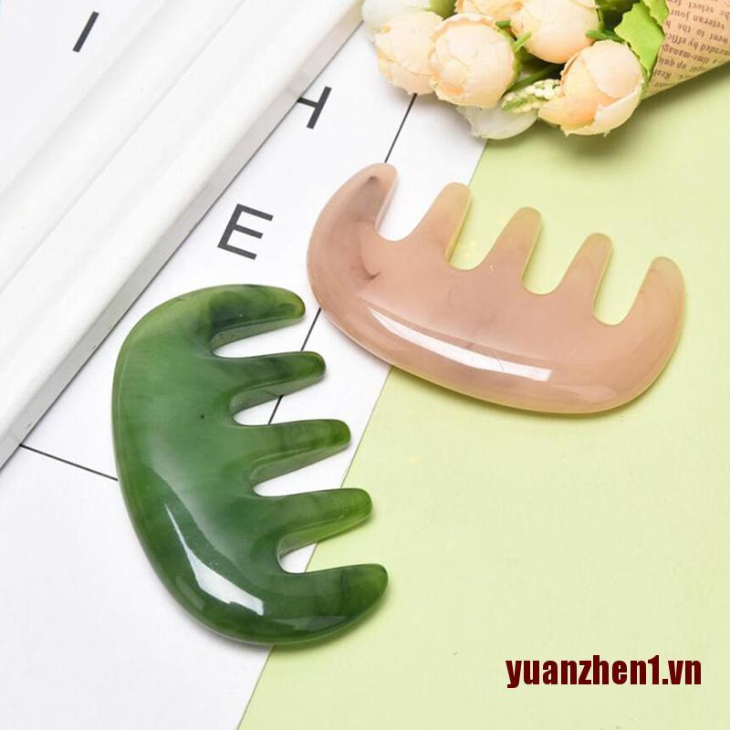 Bảng Mát Xa Gua Sha Pha Lê Tự Nhiên Giảm Nếp Nhăn Cho Mắt / Mũi