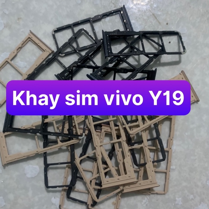 khay lắp thẻ sim điện thoại vivo Y19