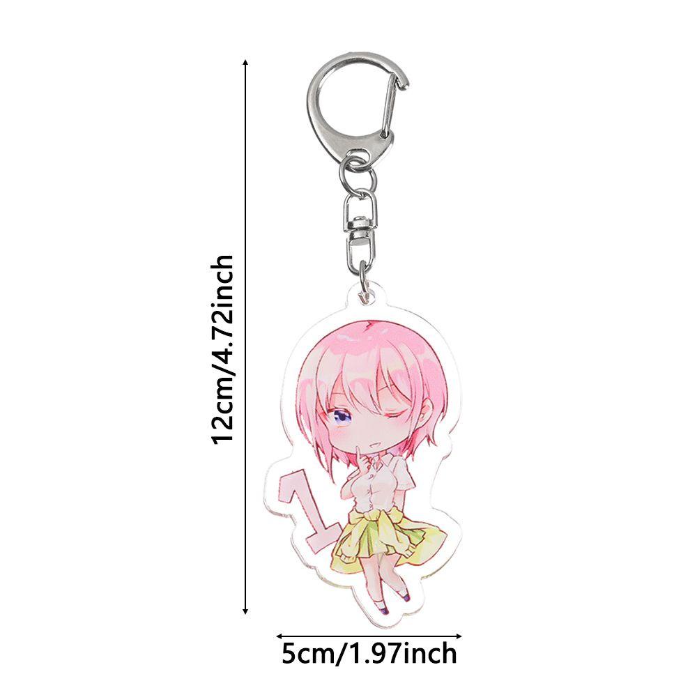 Móc Khóa Hình Nhân Vật Yotsuba Miku Ichika Nino