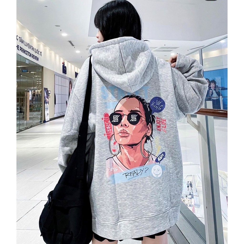 Áo Khoác Unisex Hoodie In Chữ Enjoy Life - Wild Goute SP000874